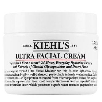 KIEHLS Ultra Facial cream - best moisturizer for dry skin
